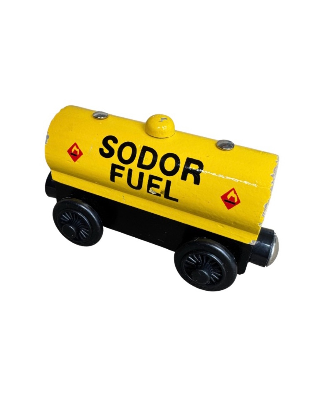 Thomas & Friends Wooden Sodor Fuel Car Magnetic Vintage 2000 Wooden Trains